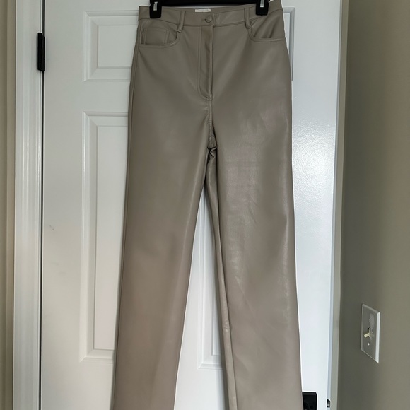 Aritzia Melina Super High Rise Leather Pant - Picture 5 of 8